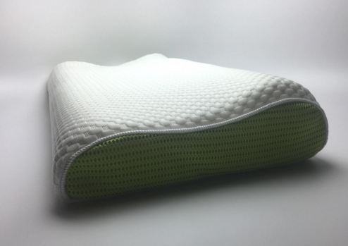 contour washable memory foam pillow