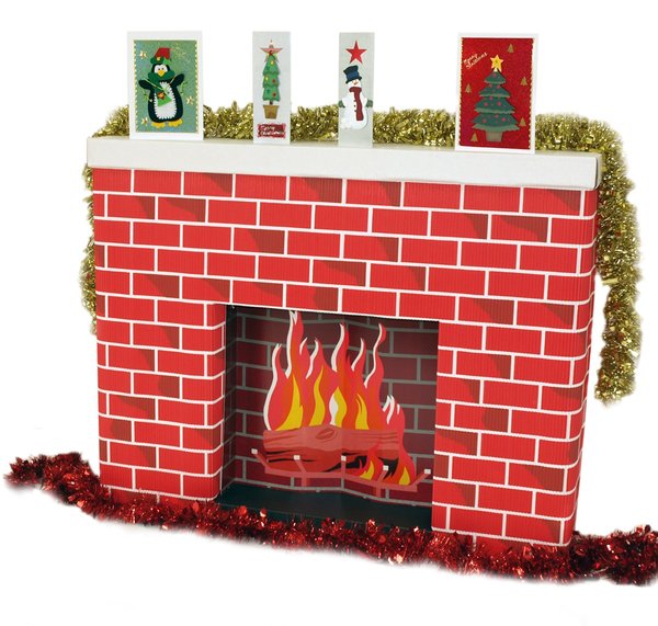 Clever ways to hang stockings when one hasn't a mantle, please!