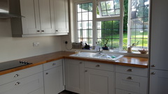 Grey shaker kitchen