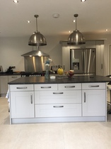 Grey shaker kitchen
