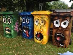 Sod a parking dispute - I bring you a fucking wheelie bin dispute.....