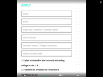 To think that scholarships for women shouldn't be open to men?