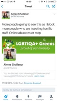 The Green Party pick their side...