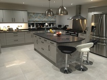 Grey shaker kitchen