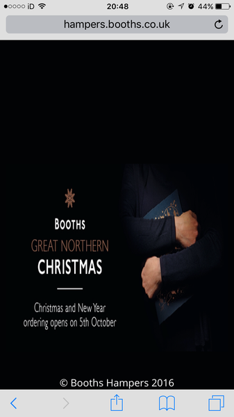 The Booths Christmas book is out next week!
