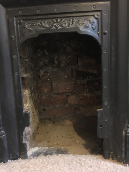 Fireplace diy - I messed that up