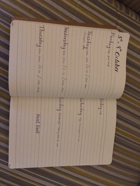 Bullet Journal thread 3: organise your life!