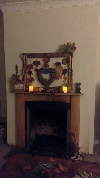 Cosy living room, no fireplace