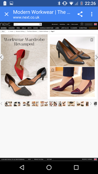 Non-mumsy low heels?