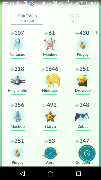 Pokemon Go #2. 6 balls to catch a Pidgey?!?