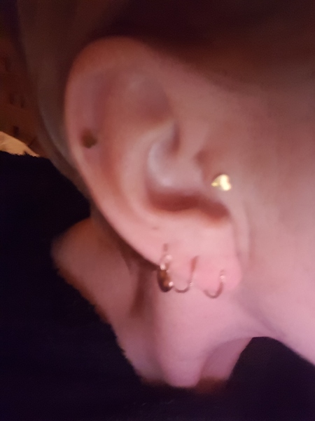 If you have your ears pierced twice, what earrings do you wear?