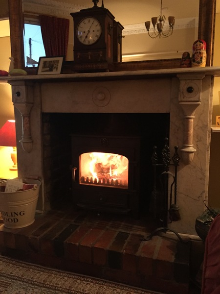 Should we keep this surround for our wood burner?