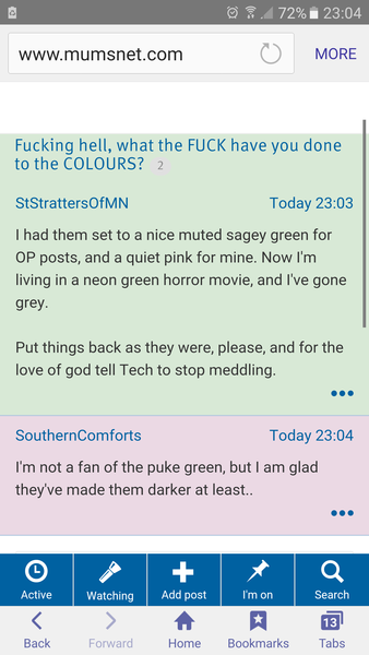 Fucking hell, what the FUCK have you done to the COLOURS?