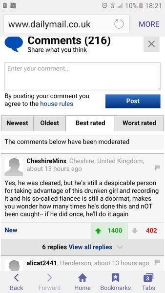 Ched Evans verdict