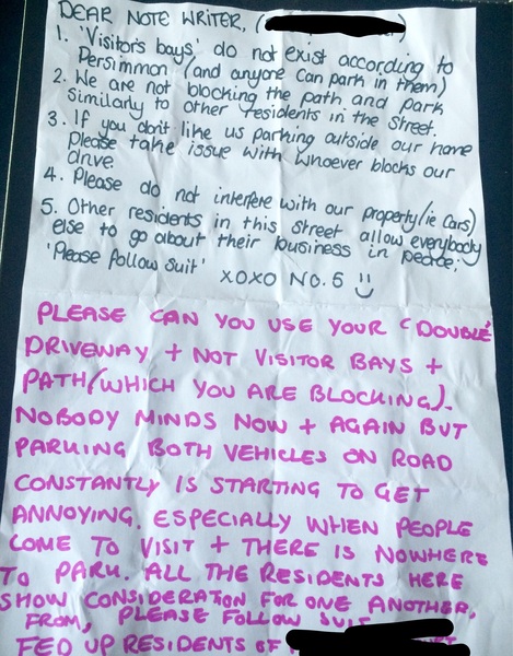 Another effing parking thread!