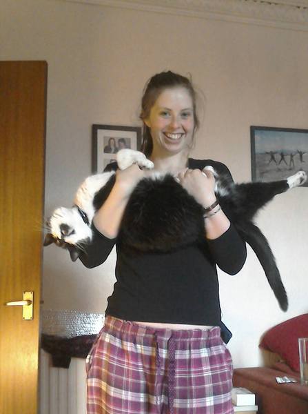 To want to rehome our bloody miserable cat?