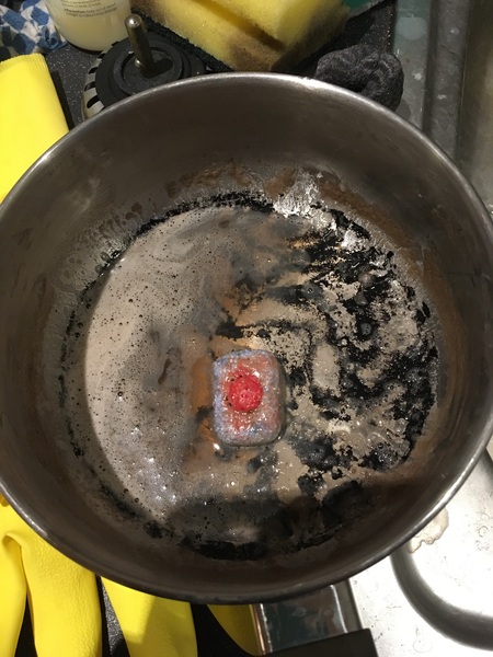 Burnt pan