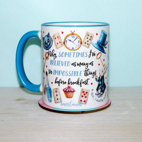 I never thought I'd turn into the sort of person who liked a certain mug or wine glass .....