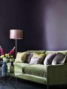 Dark purple cloakroom? Mad or not?