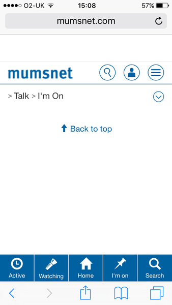 Threads I'm on not displaying....