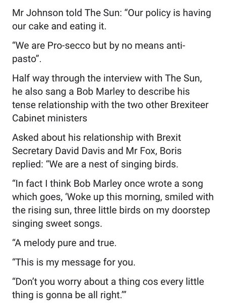 Westministenders. Forget Boris. This is where Brexit starts to get real.