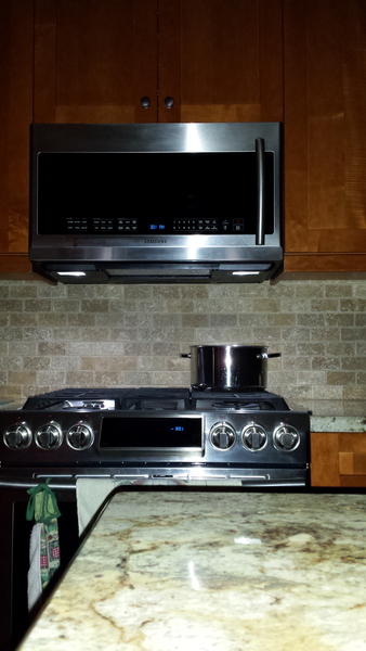 to insist that I don't want a cooker hood?