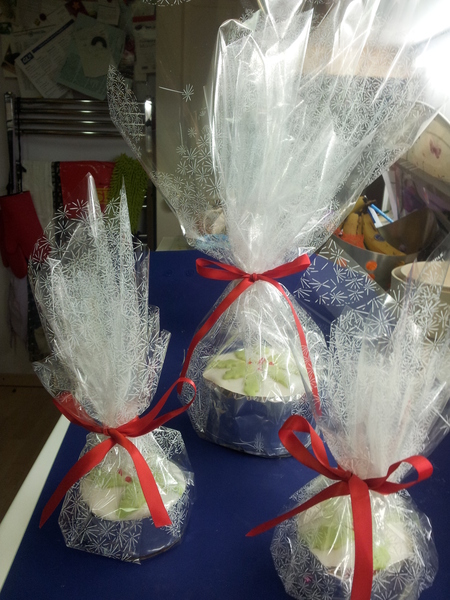 Mini Christmas cakes