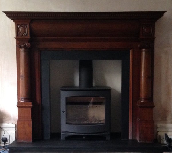 Should we keep this surround for our wood burner?