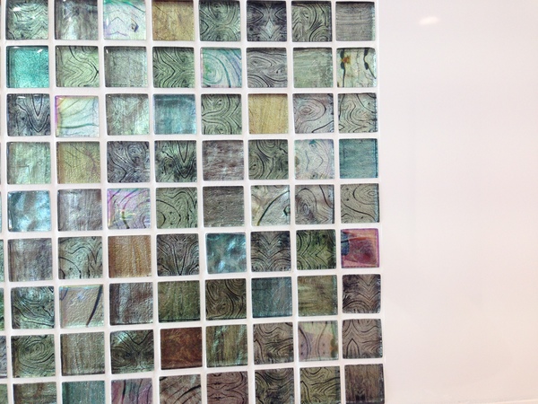 Where to put mosaic tiles - bathroom