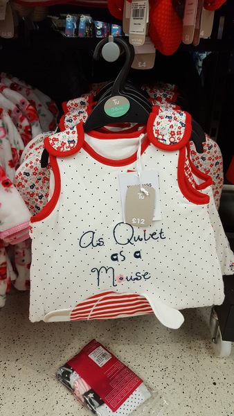 Fed up with tiny boy clothes section, in the drabbest colours possible, in stores.