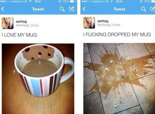 I never thought I'd turn into the sort of person who liked a certain mug or wine glass .....