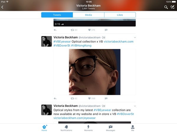 to think the Victoria Beckham shop should have been more helpful?