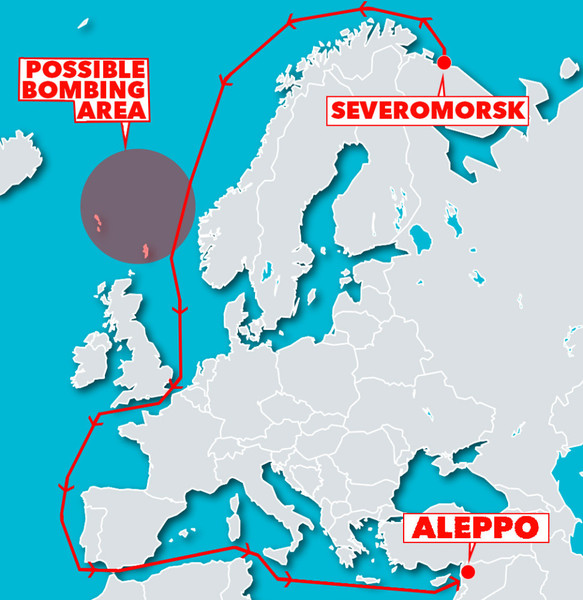 Tell me I didn't see a Russian warship sailing down the channel.