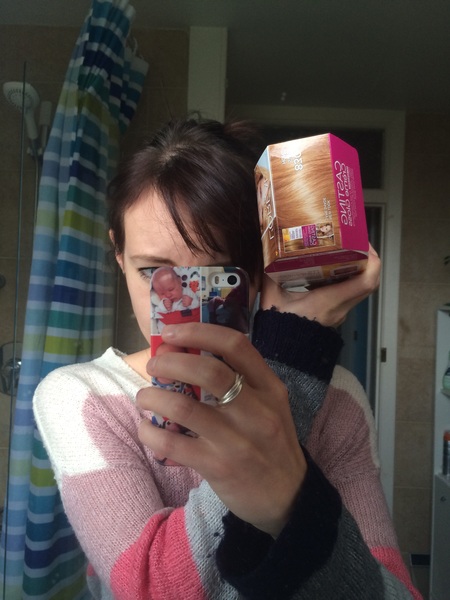 Should I dye my dark hair blonde??