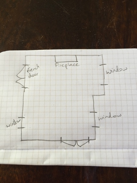 Help with 'zoning' a big room