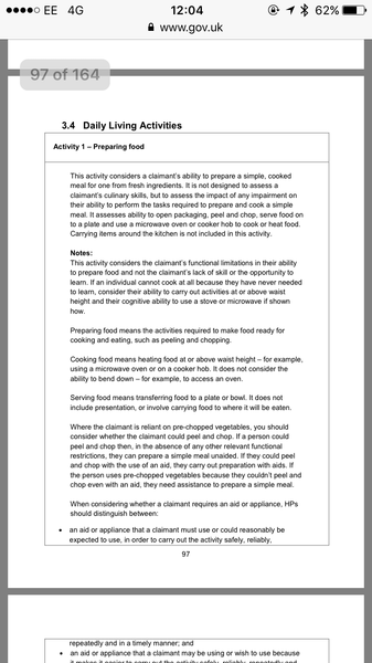 ...to give people assistance with claiming PIP?