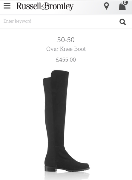Thigh high boots