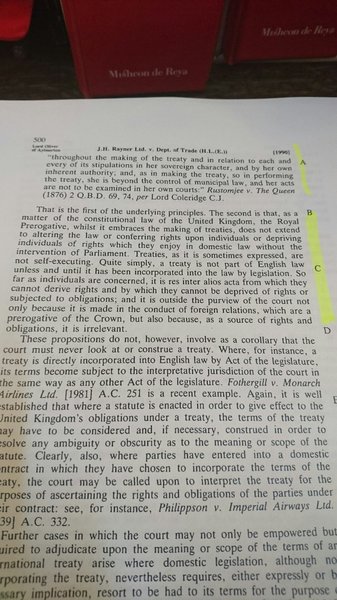 Westministenders. Boris and co learn the basics - and limits - of British sovereignty and democracy.