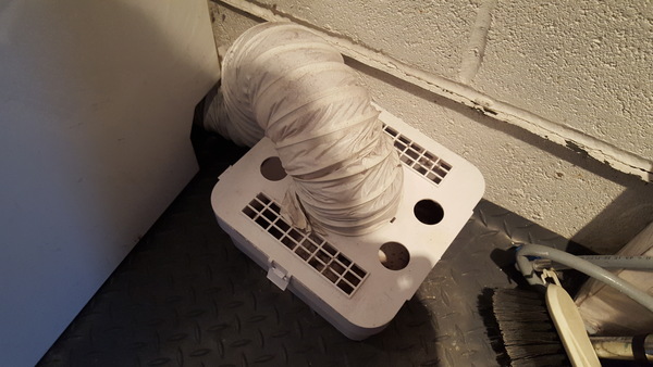 Tumble drier in the garage?