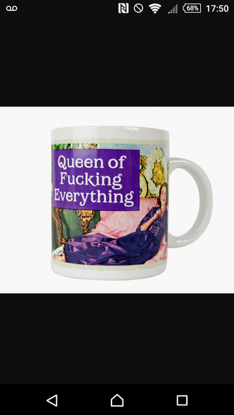 I never thought I'd turn into the sort of person who liked a certain mug or wine glass .....