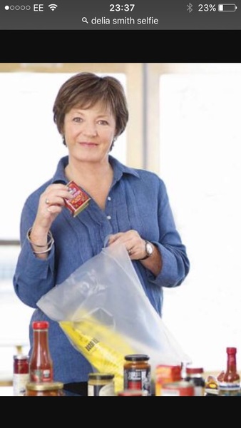 Do I look like Delia Smith?