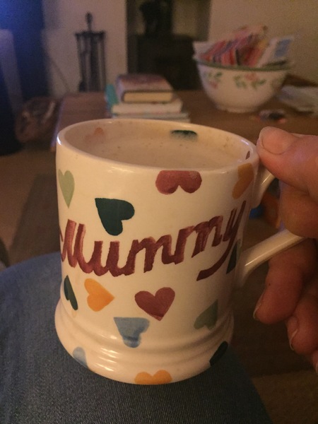 I never thought I'd turn into the sort of person who liked a certain mug or wine glass .....