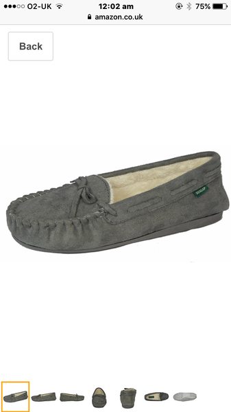 To not get slippers?