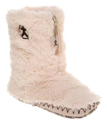 Faux Sheepskin Boot Slippers