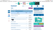Native ads on Mumsnet Talk topics