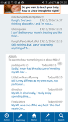 Threads I'm on not displaying....