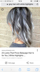 Dying hair grey?
