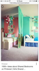 creating privacy for grumpy 10 year old in shared bedroom