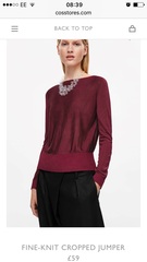 Dear Cos, I take it back...