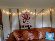 Cosy living room, no fireplace